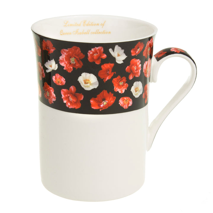 Tasse à café 250 ml Queen Isabel Large Coquelicot Rouge