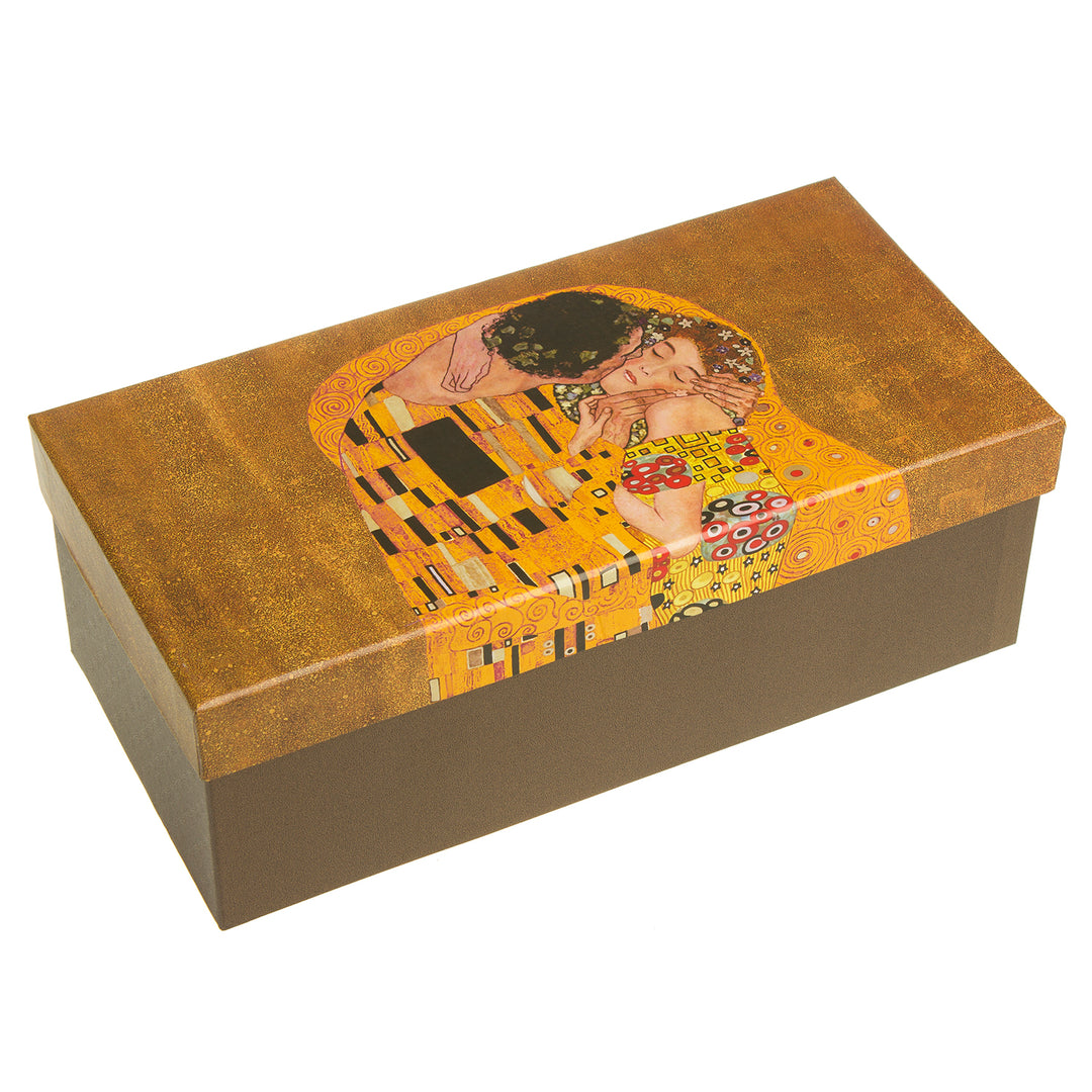 Coffret Tasses à café Baiser de Gustav Klimt câdeau Queen Isabell noir