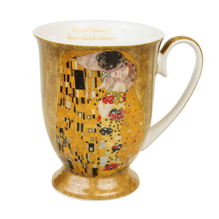 Coffret 2 tasses à café Idée cadeau 250 ml Le baiser Gustav Klimt