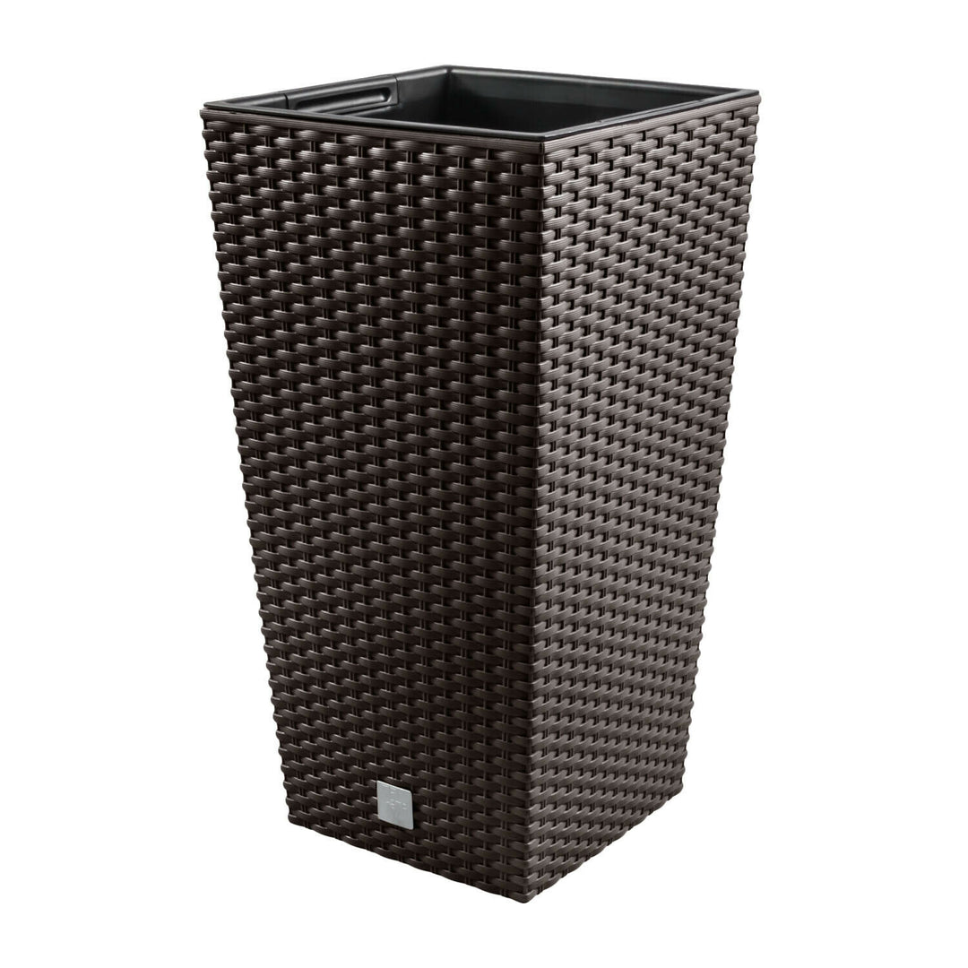 Pot 19L avec insert Prosperplast Rato Square DRTS240-440U umbra