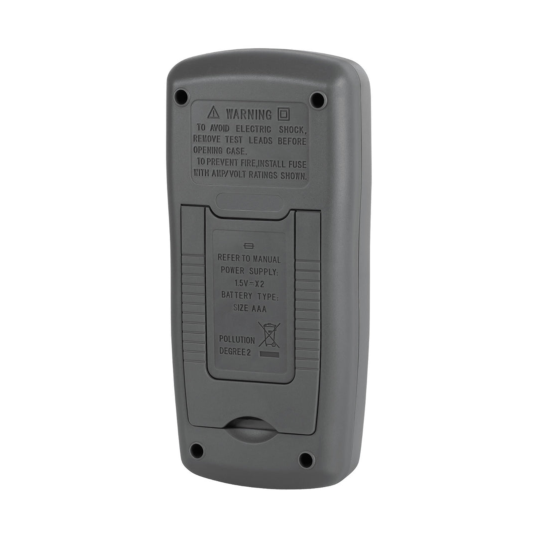 Le compteur universel Rebel Tools RB-30D comprend des cordons de test