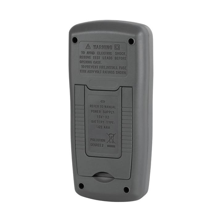 Le compteur universel Rebel Tools RB-30D comprend des cordons de test