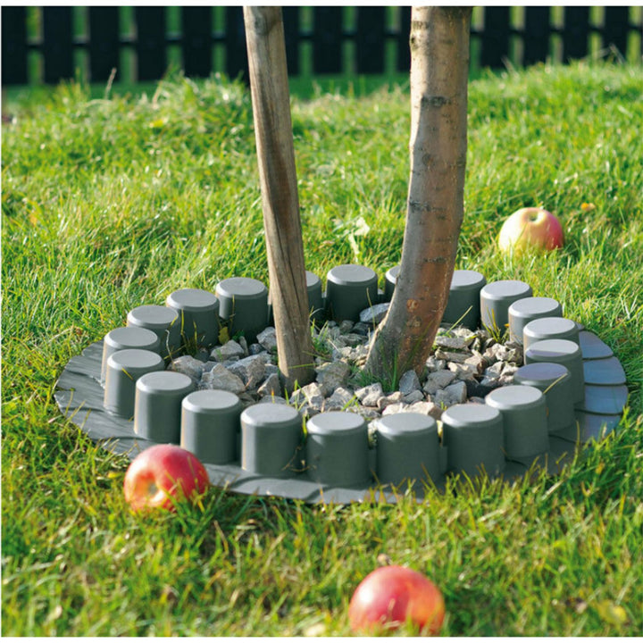 Palissade de jardin Bordure pelouse IPAL7 4,05m gris