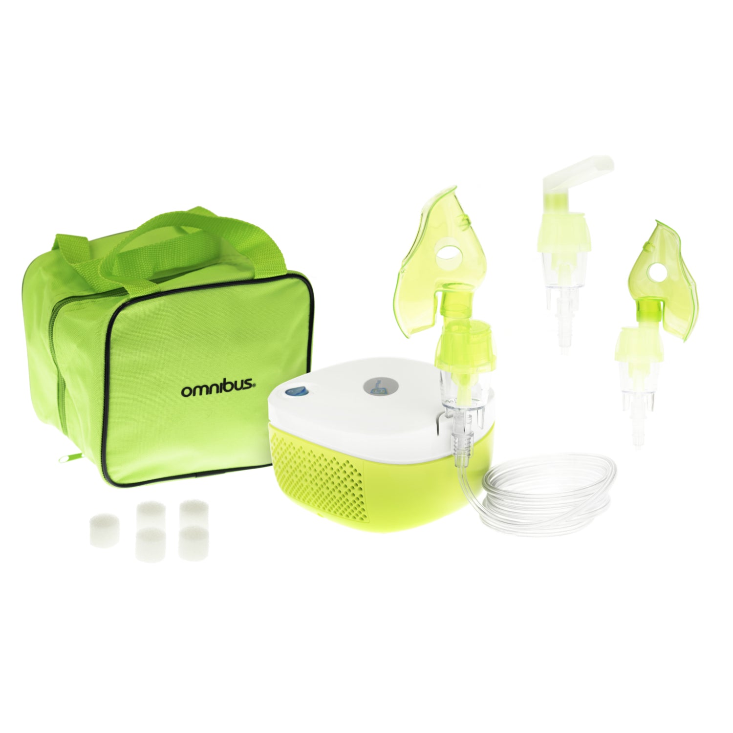 Appareil respiratoire et inhalateur Omnibus Inhalateur électrique Nébuliseur  Nubi BR-CN195 enfants et adultes