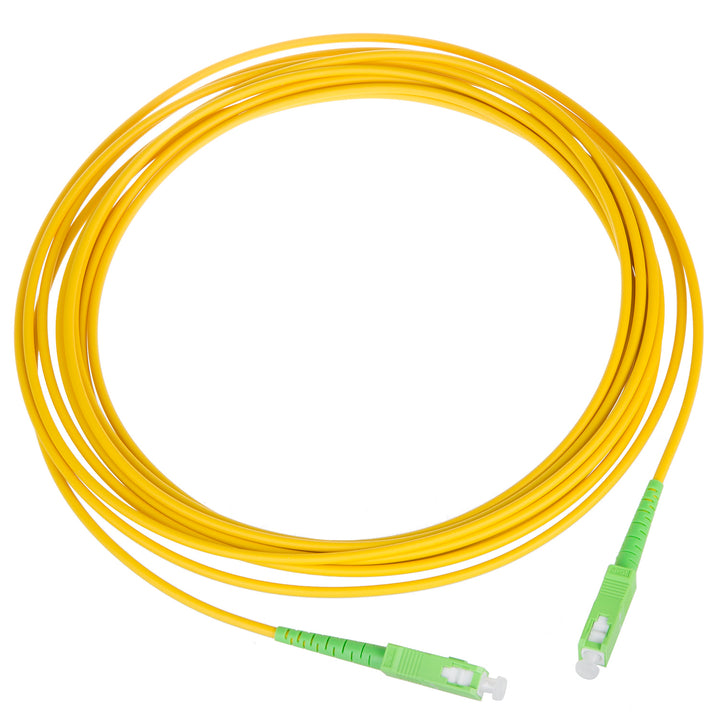 Maclean câble patchcord fibre optique, SC/APC-SC/APC, monomode, longueur 3m, simplex, G657A2, MCTV-433