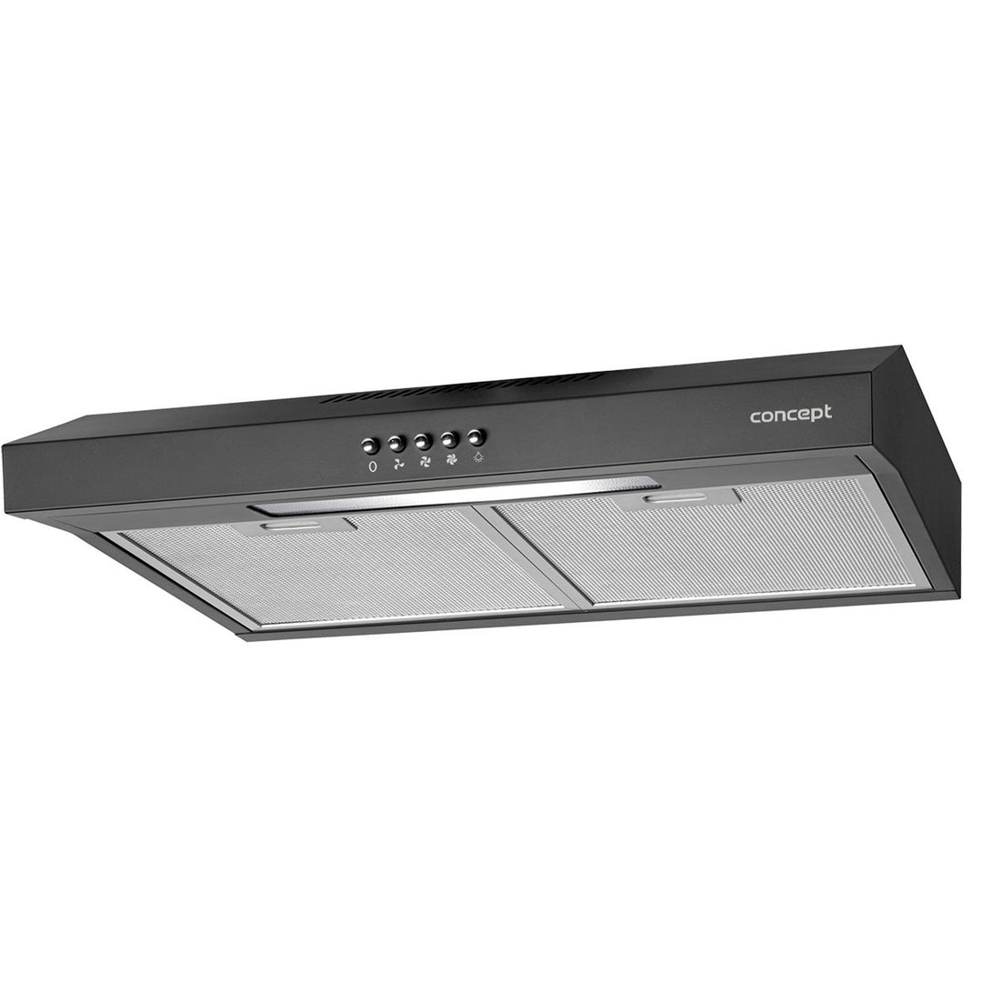 Hotte sous meuble 50cm Concept OPP1250bc ultra slim 82mm noir