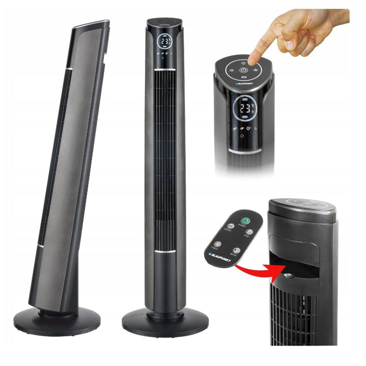 Ventilateur colonne avec télécommande 45W Blaupunkt AFT801