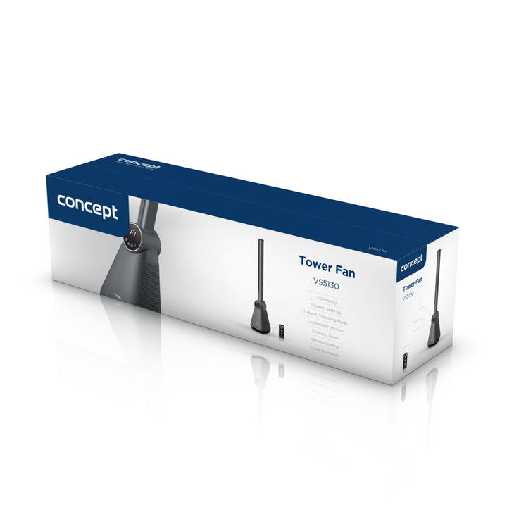 Ventilateur colonne 50W Minuterie VS5130 CONCEPT de bureau debout