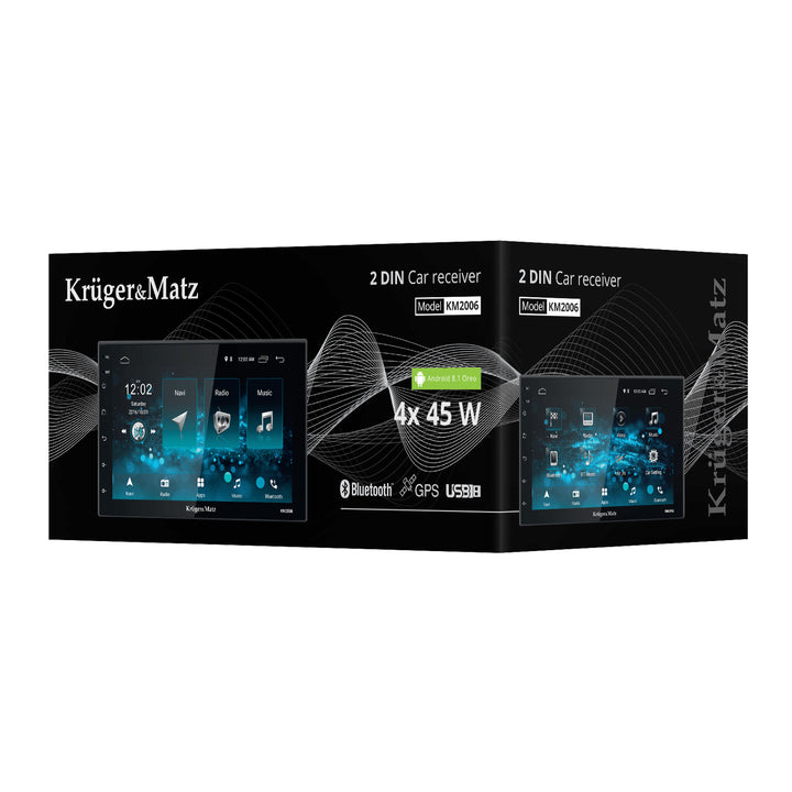 Autoradio Kruger&Matz KM2006 écran 7", système Android 10