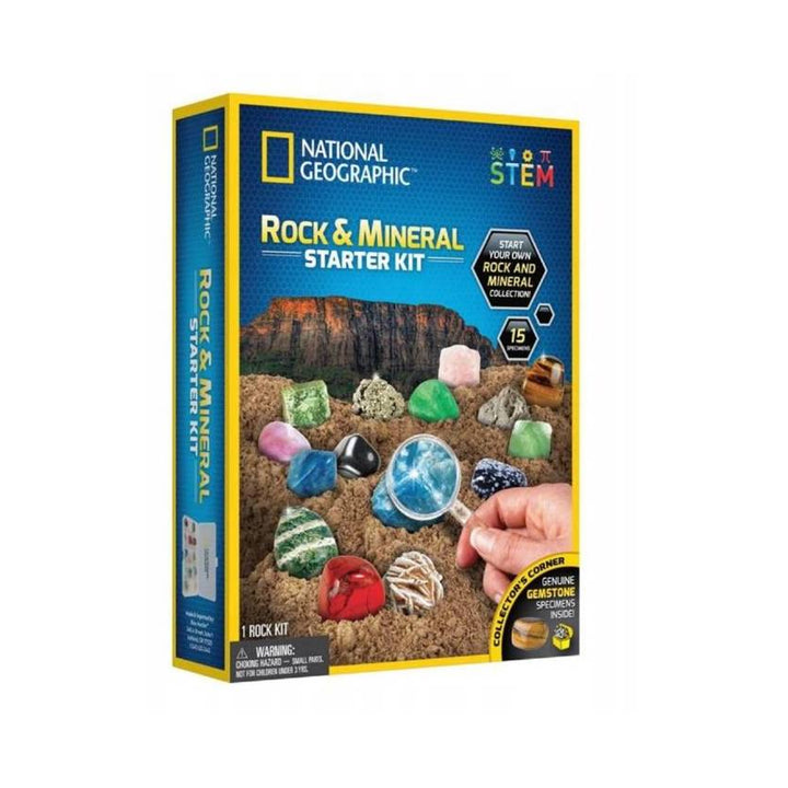 National Geographic - Kit de démarrage pour les roches et les minéraux