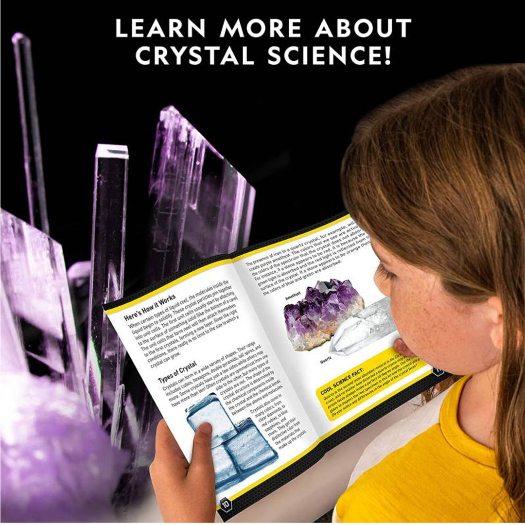 National Geographic - Kit de laboratoire pour la culture du cristal violet