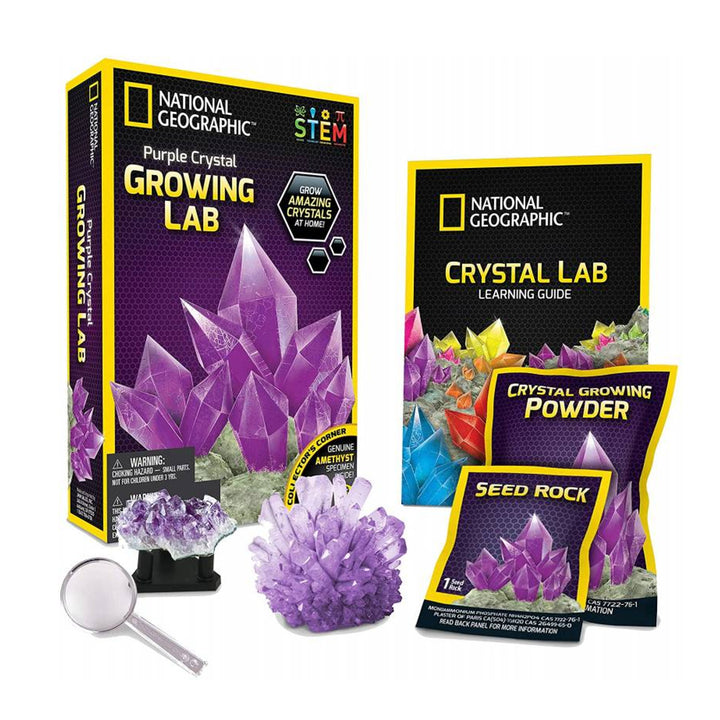 National Geographic - Kit de laboratoire pour la culture du cristal violet