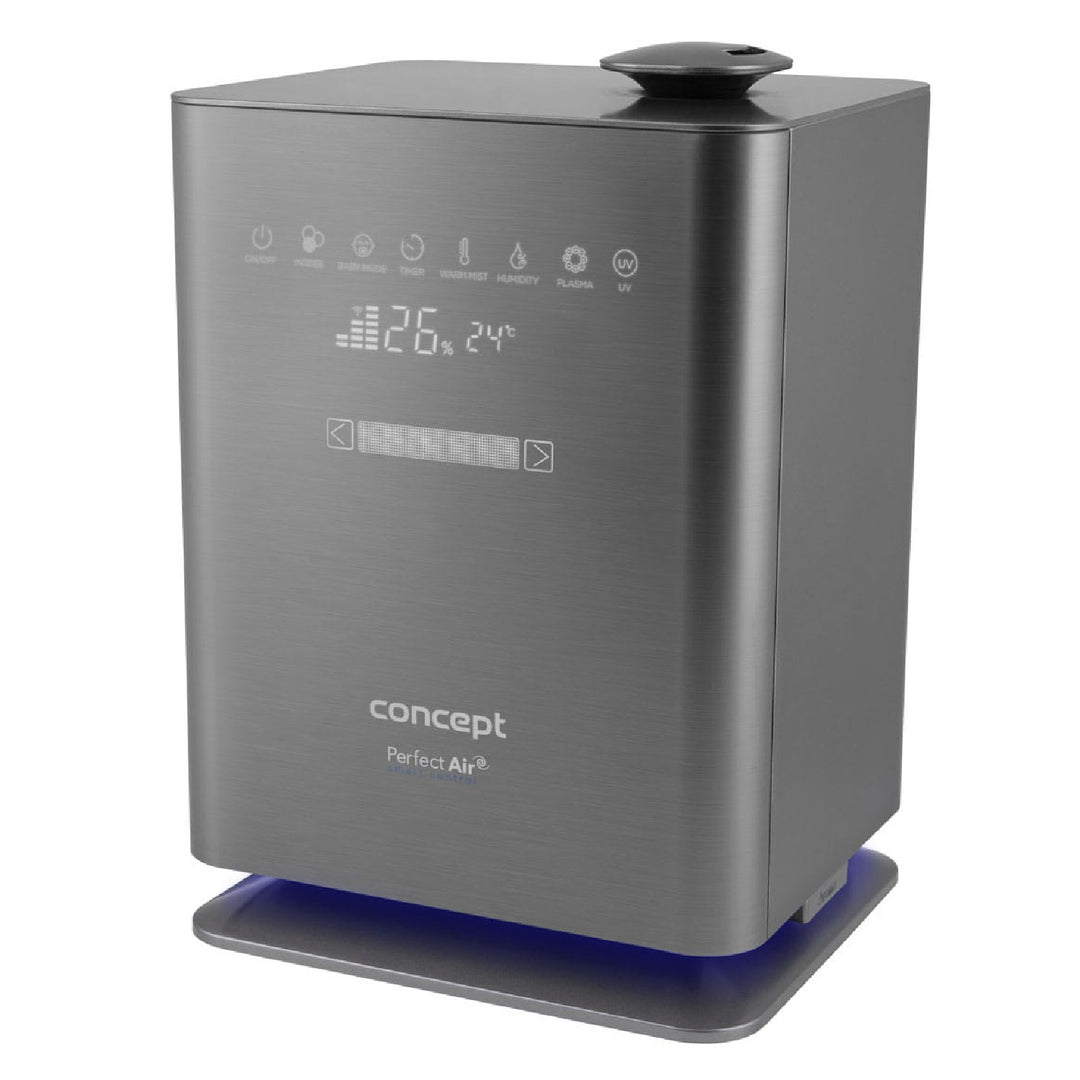 CONCEPT ZV2021 Humidificateur Perfect Air Wifi Remote Aromatherapy Timer UV UVC LED Display