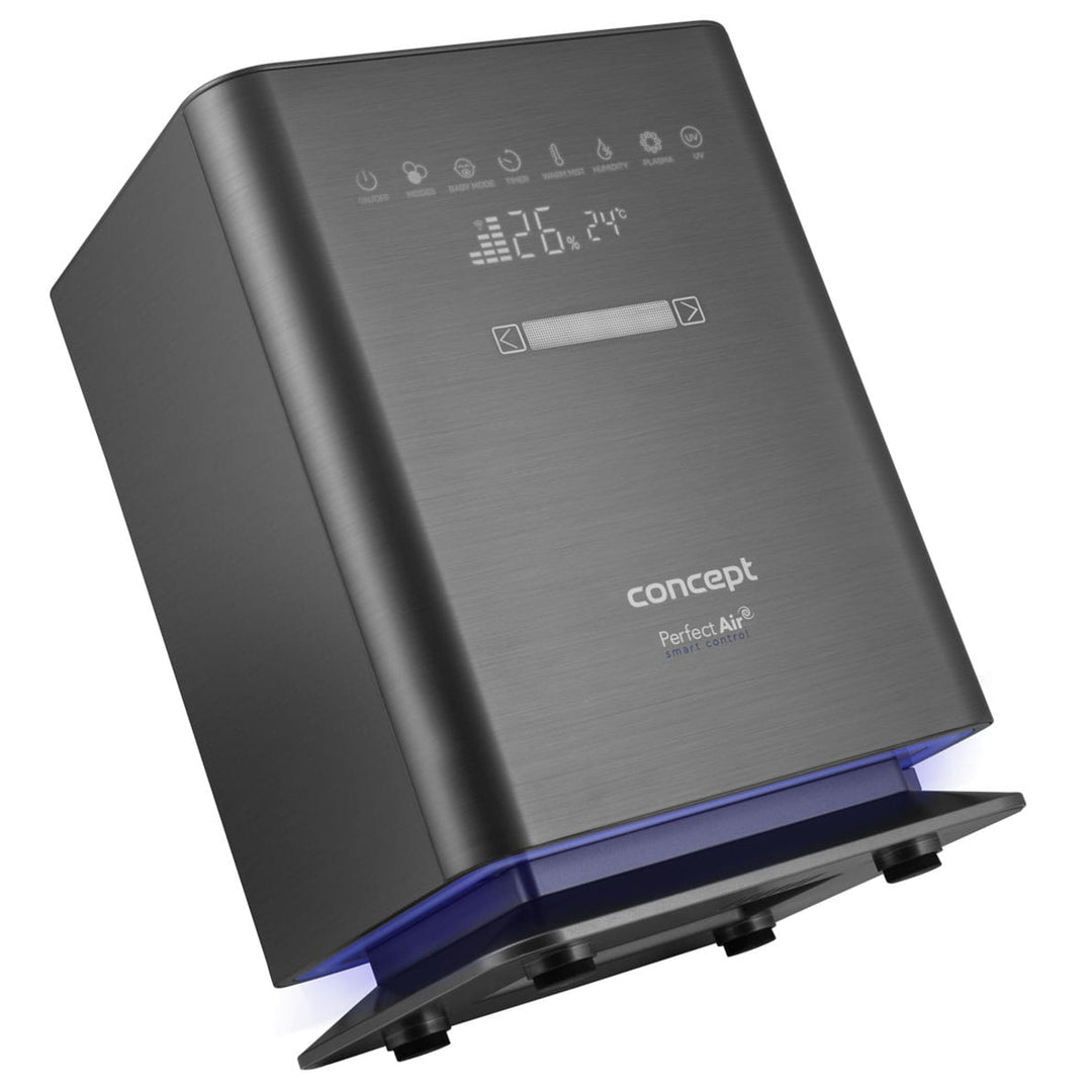 CONCEPT ZV2021 Humidificateur Perfect Air Wifi Remote Aromatherapy Timer UV UVC LED Display