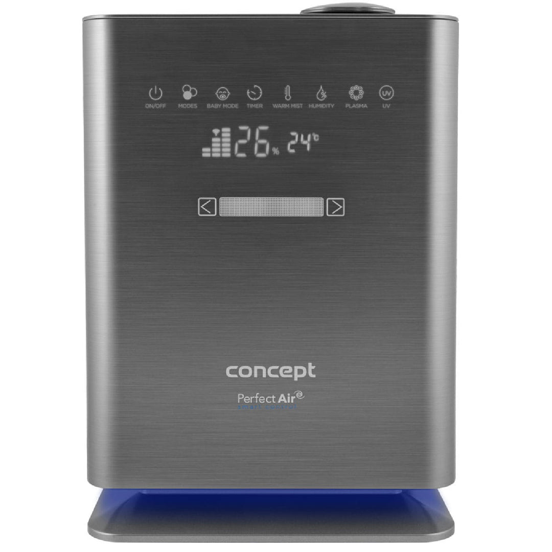 CONCEPT ZV2021 Humidificateur Perfect Air Wifi Remote Aromatherapy Timer UV UVC LED Display