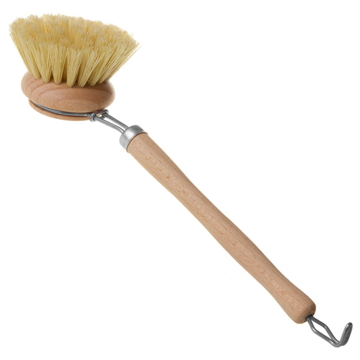 STARMANN Brosse à vaisselle en bois avec tampico agave