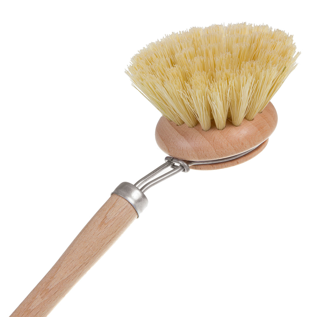 STARMANN Brosse à vaisselle en bois avec tampico agave