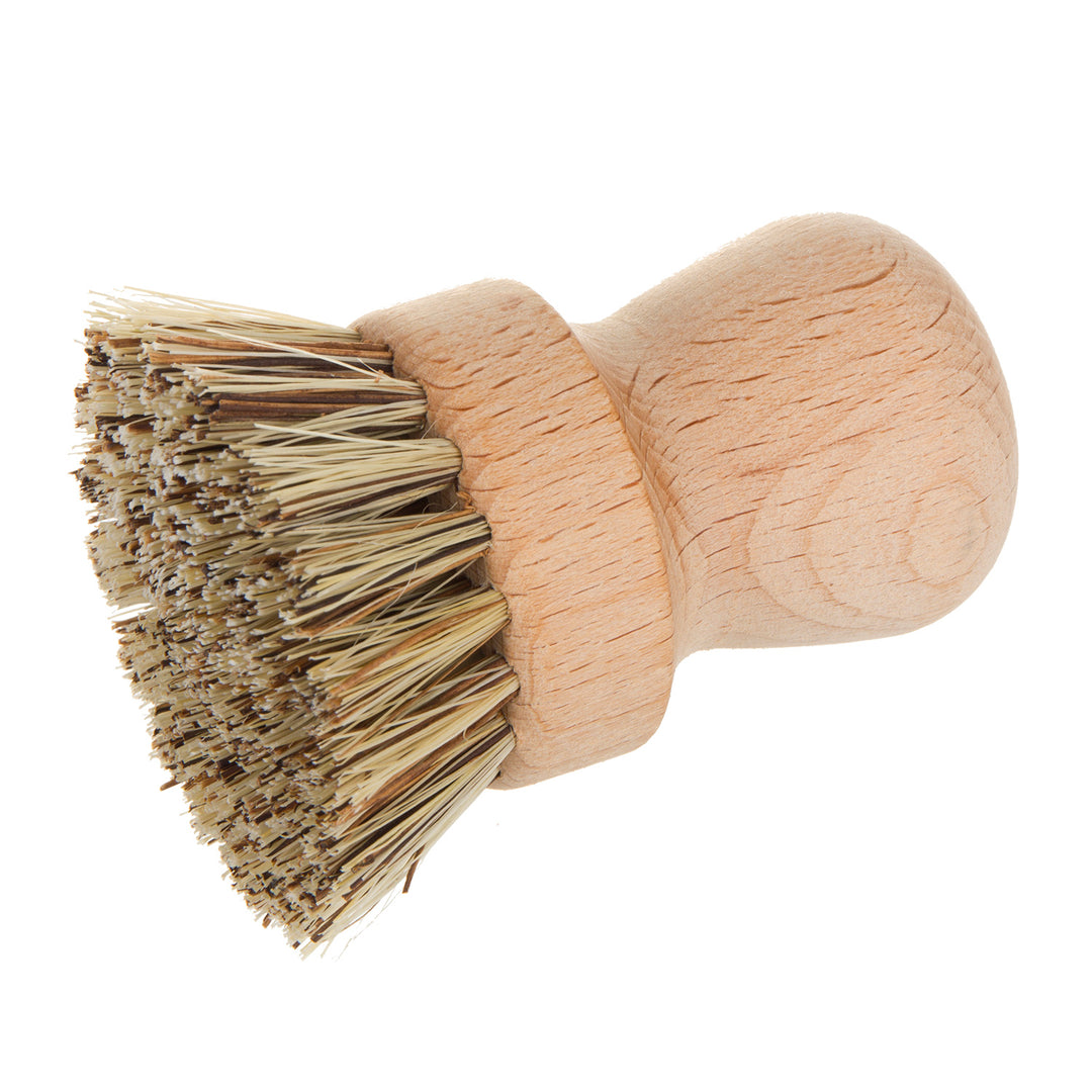 Brosse à vaisselle en bois + union (mélange tampico-bassina) STARMANN