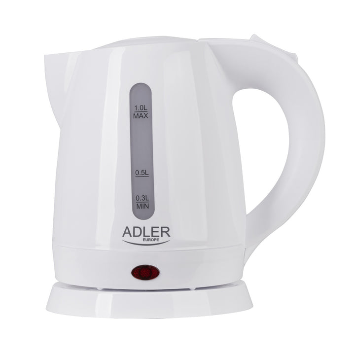 Bouilloire en plastique 1.0L 1600W Adler AD 1272 blanc