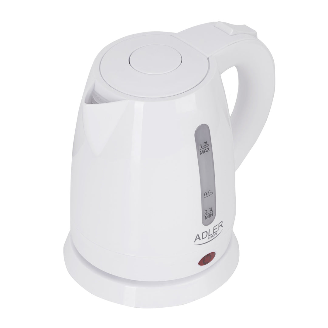 Bouilloire en plastique 1.0L 1600W Adler AD 1272 blanc