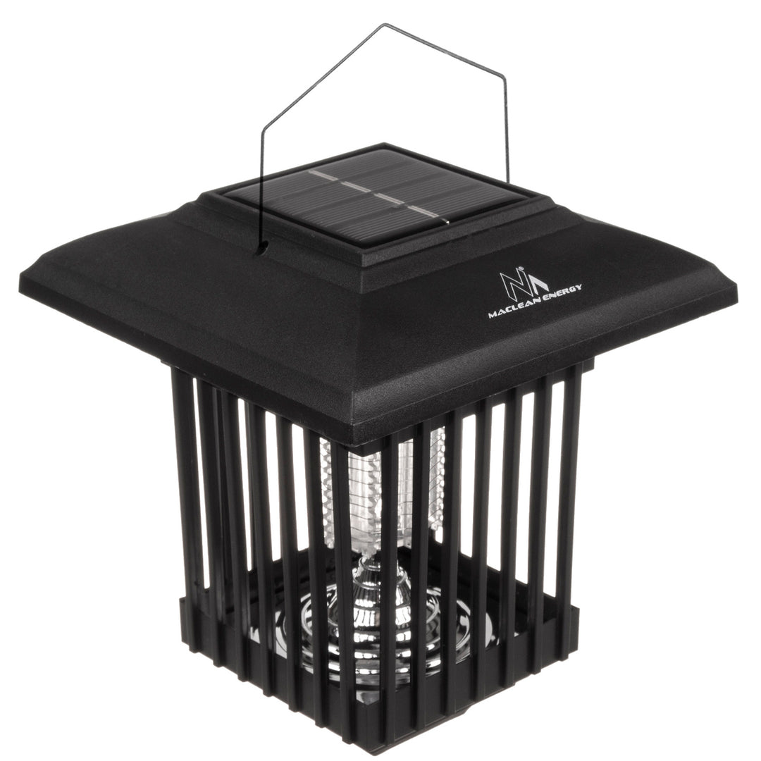 Maclean Solar LED Insecticide Light, IP44, LED/UV, 2*AA Ni-MH 200 mAh batterie, solaire 2V DC MCE448