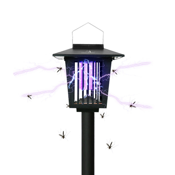 Maclean Solar LED Insecticide Light, IP44, LED/UV, 2*AA Ni-MH 200 mAh batterie, solaire 2V DC MCE448