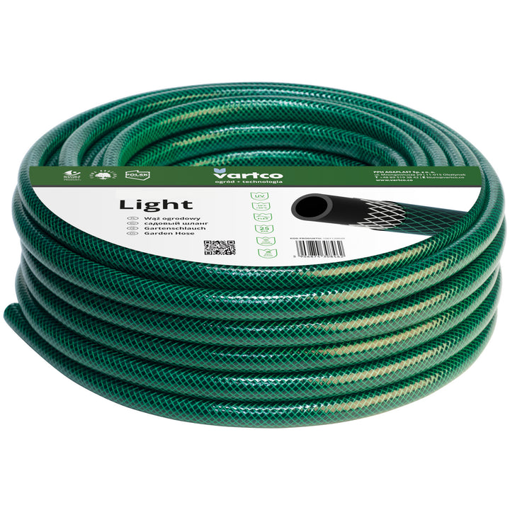 Tuyau d'arrosage flexible 3 couches Vartco Light 3/4" 50m