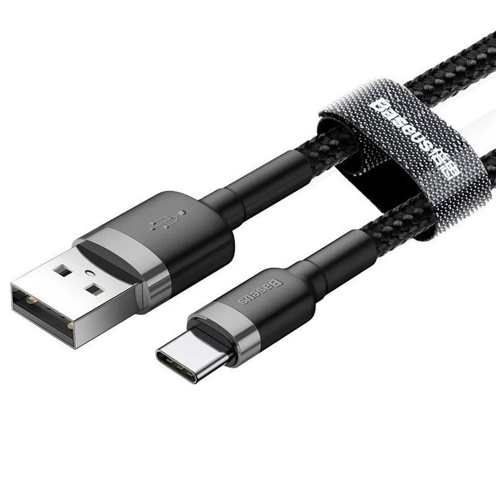 Câble USB - USB-C 3m Baseus Cafule CATKLF-UG1 Câble Quick Charge 2A pour la charge rapide