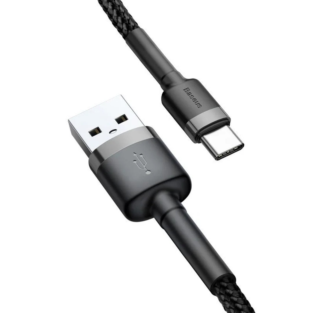Câble USB - USB-C 3m Baseus Cafule CATKLF-UG1 Câble Quick Charge 2A pour la charge rapide