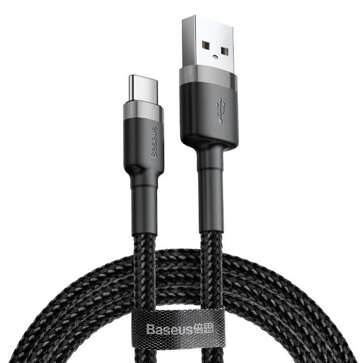 Câble USB - USB-C 3m Baseus Cafule CATKLF-UG1 Câble Quick Charge 2A pour la charge rapide