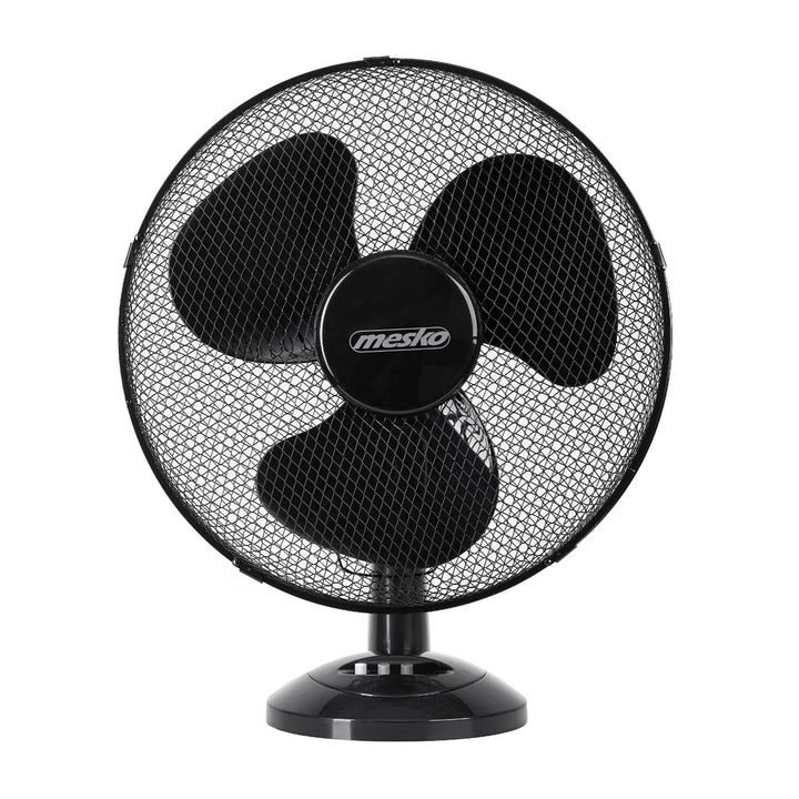 Ventilateur de bureau 23cm 45W Mesko MS 7308, oscillation, deux vitesses de ventilation
