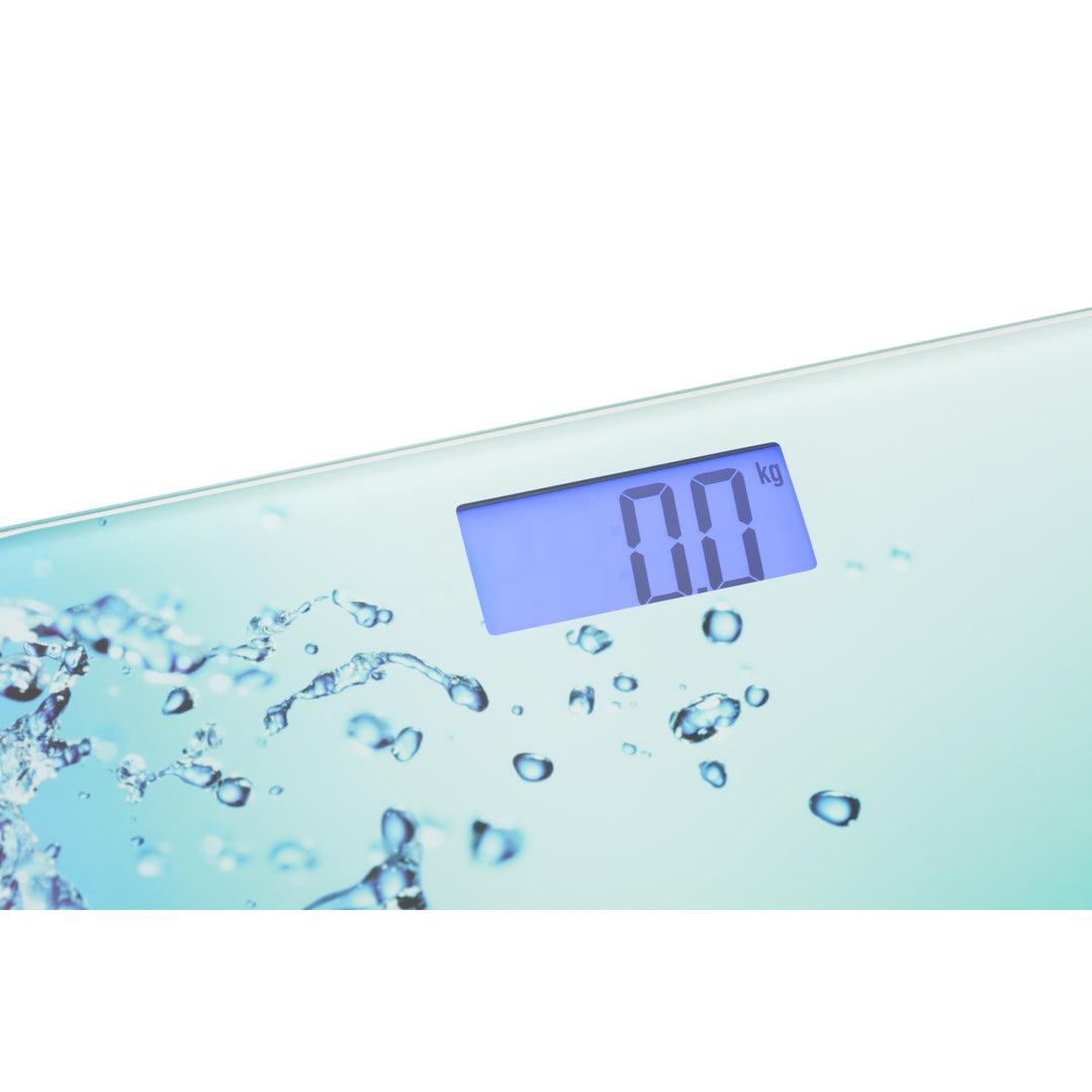 Pèse-personne Mesko MS 8156 en verre trempé, capacité de charge 150kg