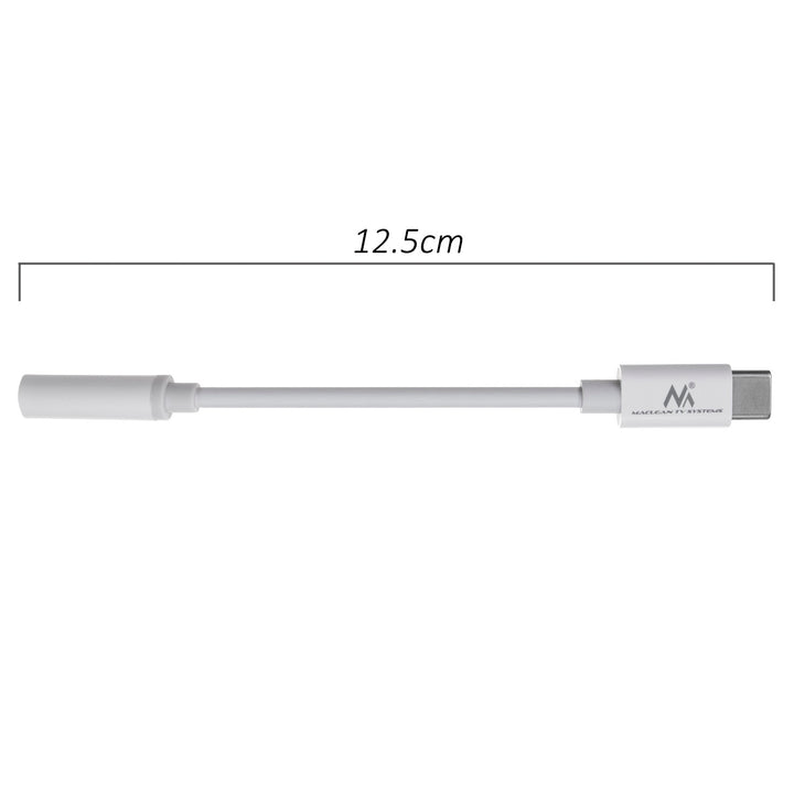 Adaptateur USB Type-C - mini-jack 3,5 mm Maclean, MCTV-847