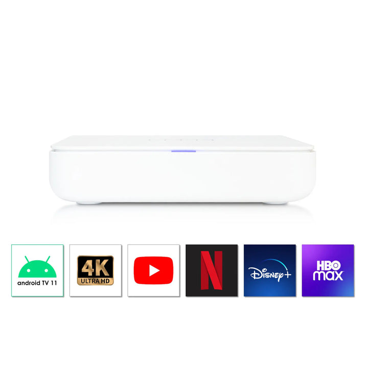 Streamer multimédia 4K Homatics Box R Android TV 2 GB DDR RAM, 16 GB eMMC Flash