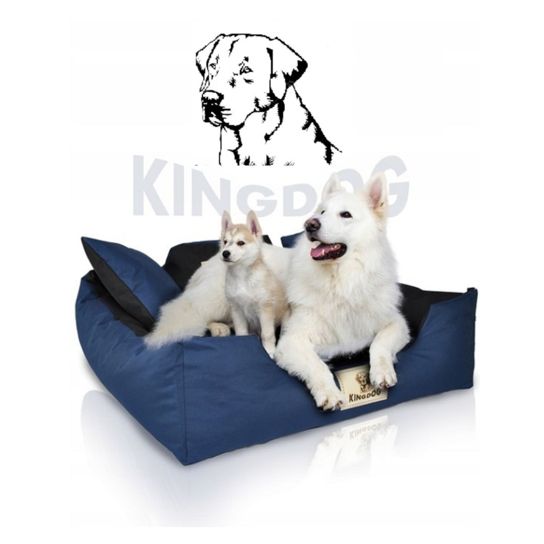 Grand lit pour chien et chat AIO Kingdog 75 x 65 Vert - taille M