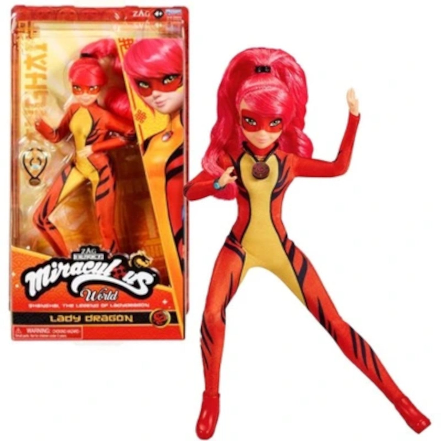 Miraculous World Lady Dragon 11 Action Figure - New