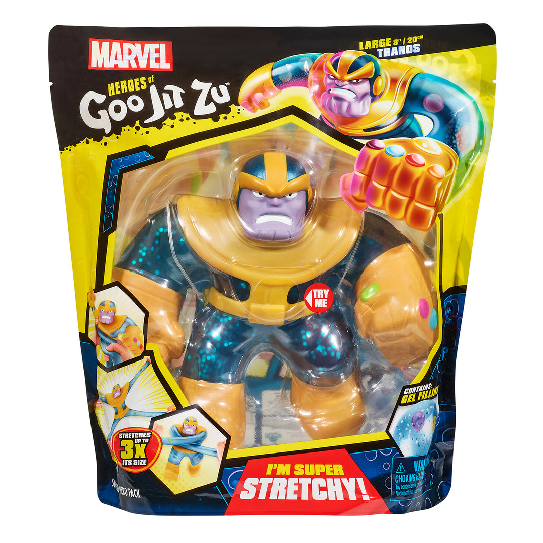 Figurine Marvel Thanos Heroes of Goo Jit Zu - hauteur 20 cm