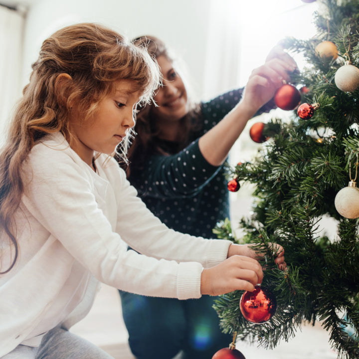 Arbre de Noël artificiel sur tronc 160 cm - haute qualité