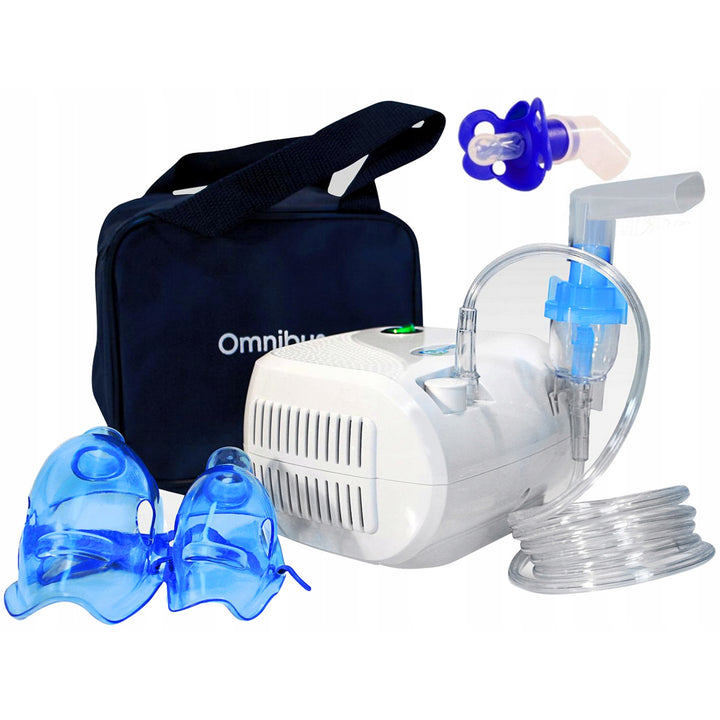 Inhalateur Omnibus Compresseur Inhalateur BR-CN116 Blanc avec tétine