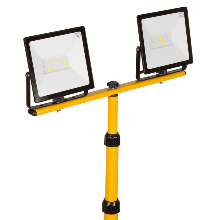 2x Projecteur halogène MCE550 blanc 4000 lm + support MCE583