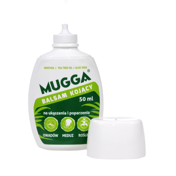 Mugga spray 9,5% 75ml pour les moustiques tiques + Lotion apaisante 50ml