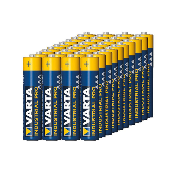 Piles alcalines Varta Industrial AAA AA 80 pièces