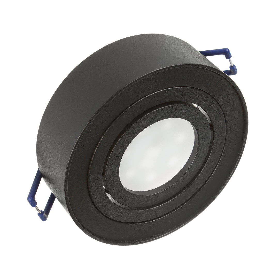 Luminaire encastré MCE462 B 7W noir + GU10