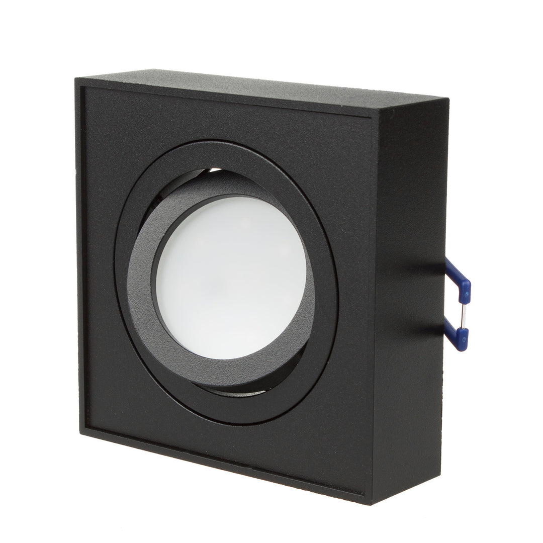 Luminaire encastré MCE464 B 7W noir + GU10