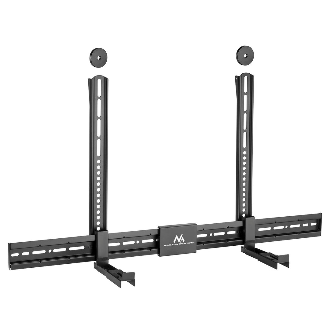 Support pour barre de son - Maclean - MC-843 - Charge max 10kg - Réglage largeur 92-1000mm - Noir - TV Son Photo Support pour barre de son - Maclean - MC-843 - Charge max 10kg - Réglage largeur 92-1000mm - Noir - TV Son Photo