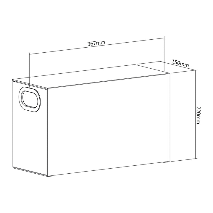 Maclean MC-478 comptabible avec Dyson Airwrap Styler Tote Organiser, 367x150x220 mm, 8kg, MC-478