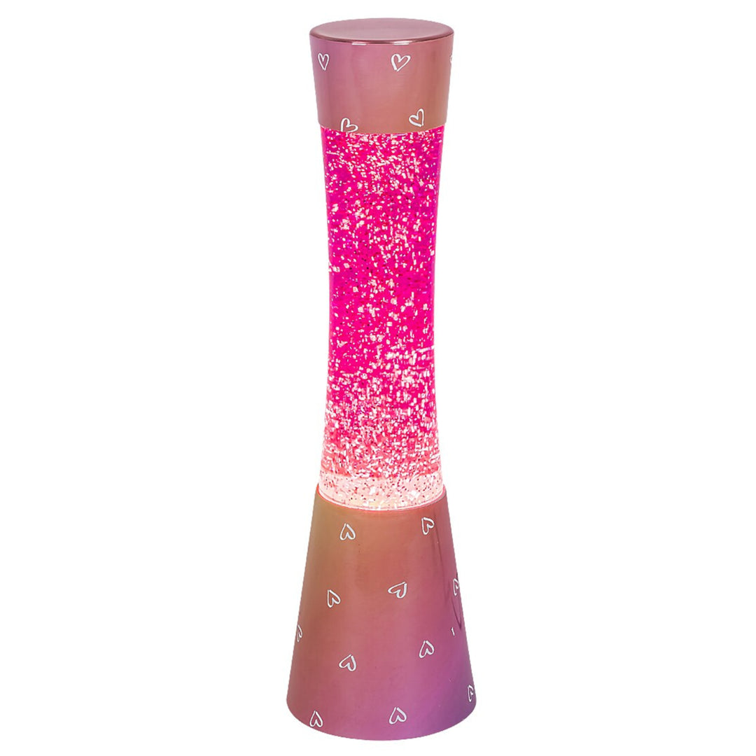 Lampe lavallière Gy6.35 20W, 39,5 cm, rose - lampe décorative