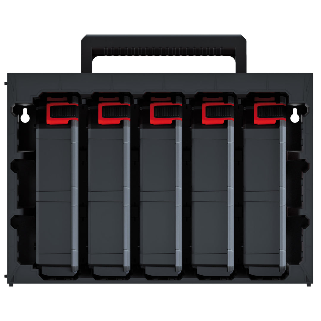 Mallette à outils Kistenberg Tagercase 30 KTC30256B-S411 avec 5 organiseurs