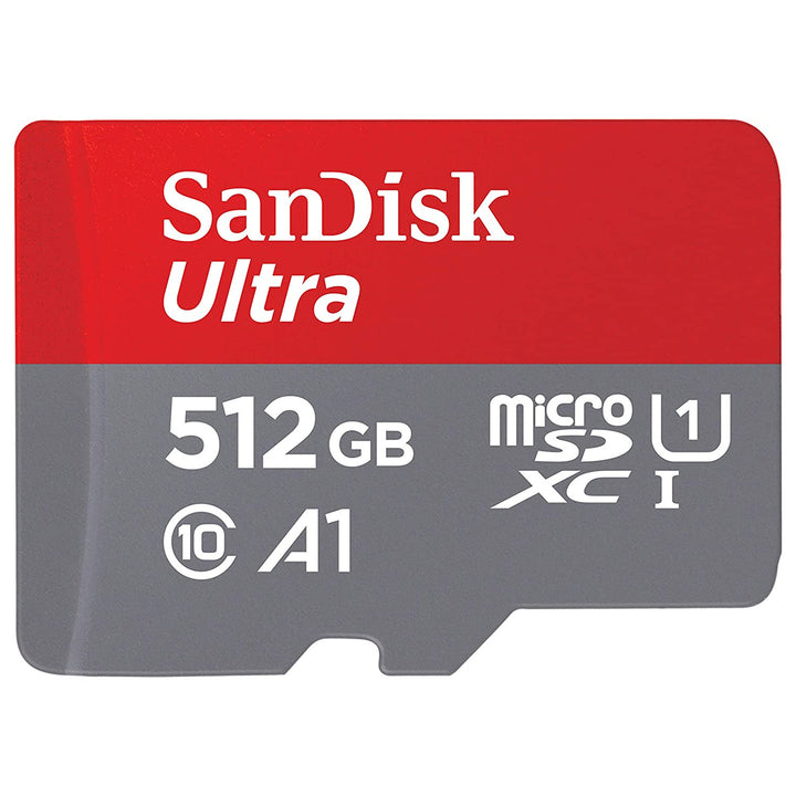 Adaptateur SD Ultra microSDXC+ de 512 Go 120 Mo/s A1 Classe 10 UHS-I