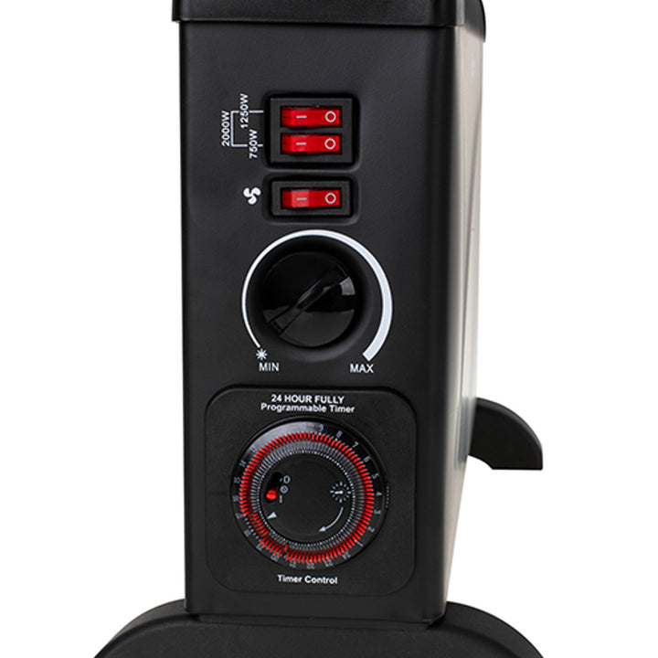 Radiateur convecteur Mesko MS 7741B Chauffage électrique noir